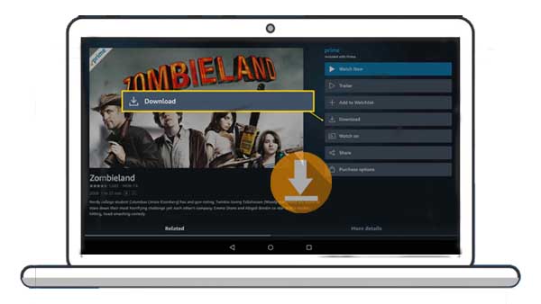 How to download movies discount from prime video on laptop