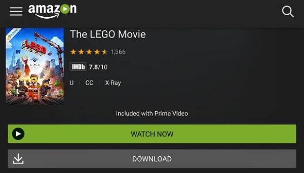 download amazon prime video on prime video app