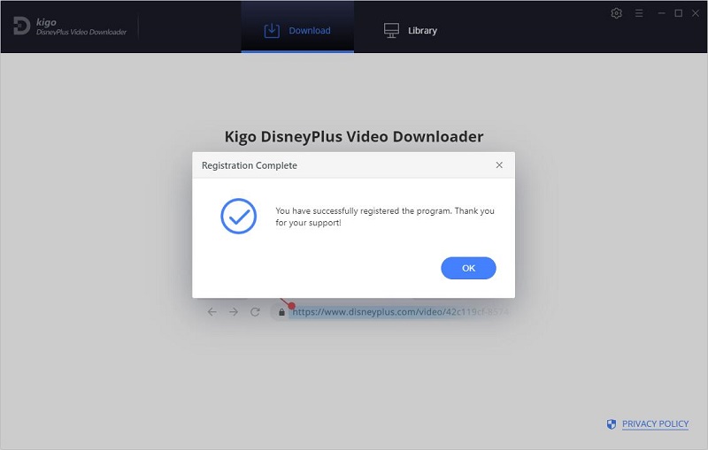 Register DisneyPlus Video Downloader