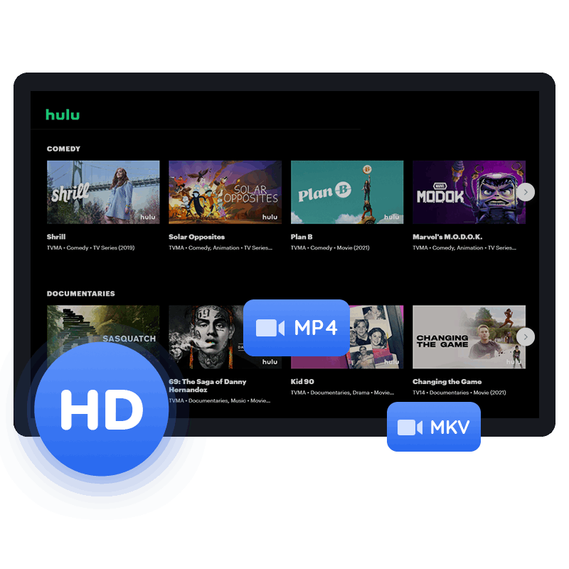 download Hulu videos to MP4 or MKV in 1080p