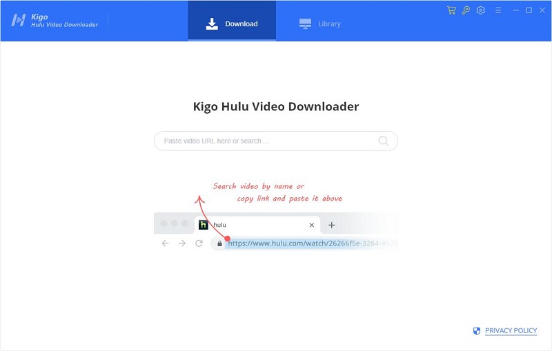 interface of Hulu Video Downloader