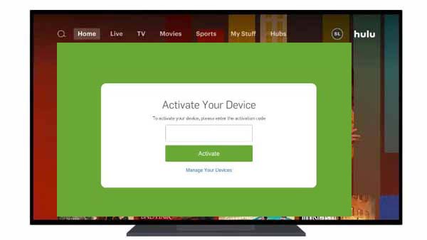 Activate Hulu on Devices