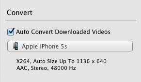 One button to download and convert