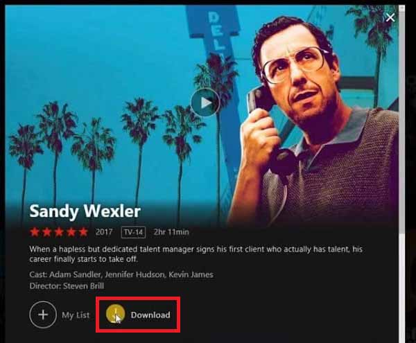 netflix download offline for computer mac