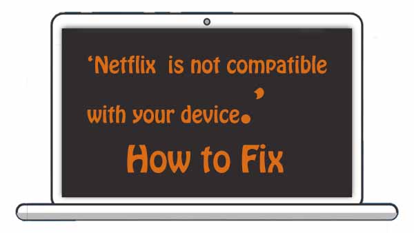 Fix Netflix not Compatible