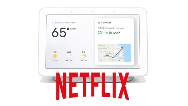 Play netflix best sale google home