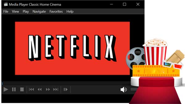 watch netflix on mpc media player